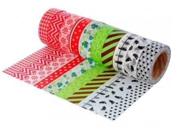 SET 10 CINTAS WASHI TAPE SERIE DECO