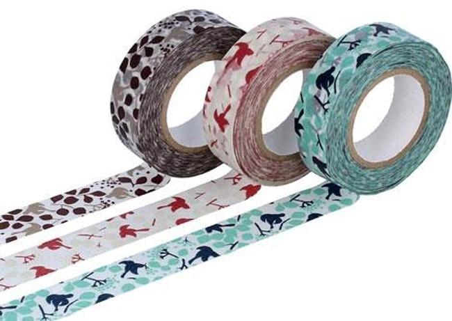 SET 3 WASHI TAPE MENSSAGE BIRD