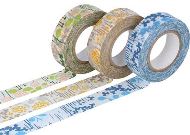 SET 3 WASHI TAPE LITTLE GARDEN