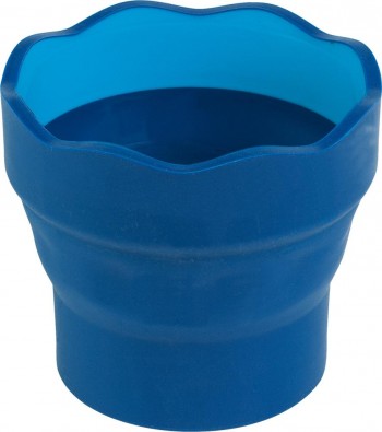 FABER-CASTELL RECIPIENTE CLIC & GO.AZUL