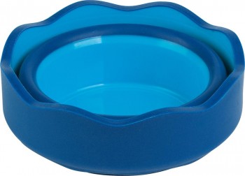 FABER-CASTELL RECIPIENTE CLIC & GO.AZUL