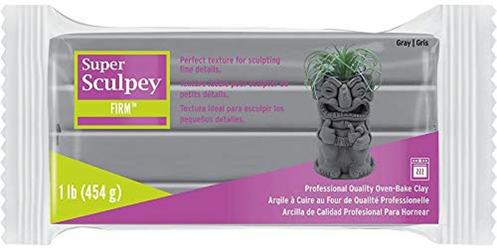 ARTEMIO ARCILLA SUPER SCULPEY FIRM GRIS 454 GR.