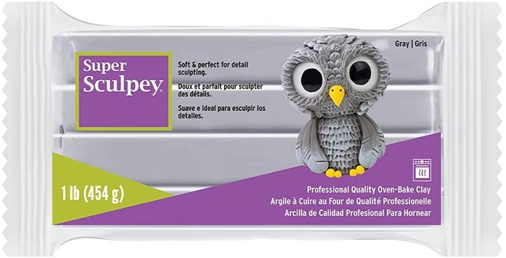 ARTEMIO ARCILLA SUPER SCULPEY GRAY 454 GR.