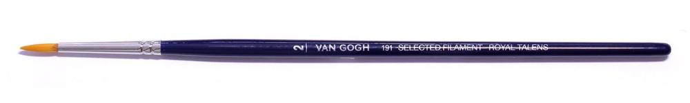 VAN GOGH PINCEL TORAY REDONDO PELO DORADO MANGO CORTO SERIE 191