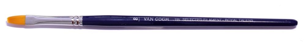 VAN GOGH PINCEL TORAY LENGUA DE GATO PELO DORADO MANGO CORTO SERIE 195