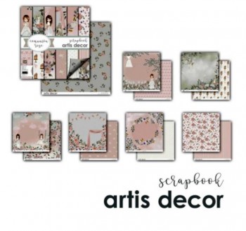 ARTIS DECOR COLECCIÓN PAPEL SCRAP COMUNIÓN ROSE