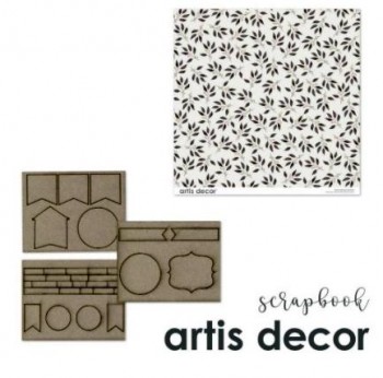 ARTIS DECOR COLECCIÓN PAPEL SCRAP COMUNIÓN BLUE