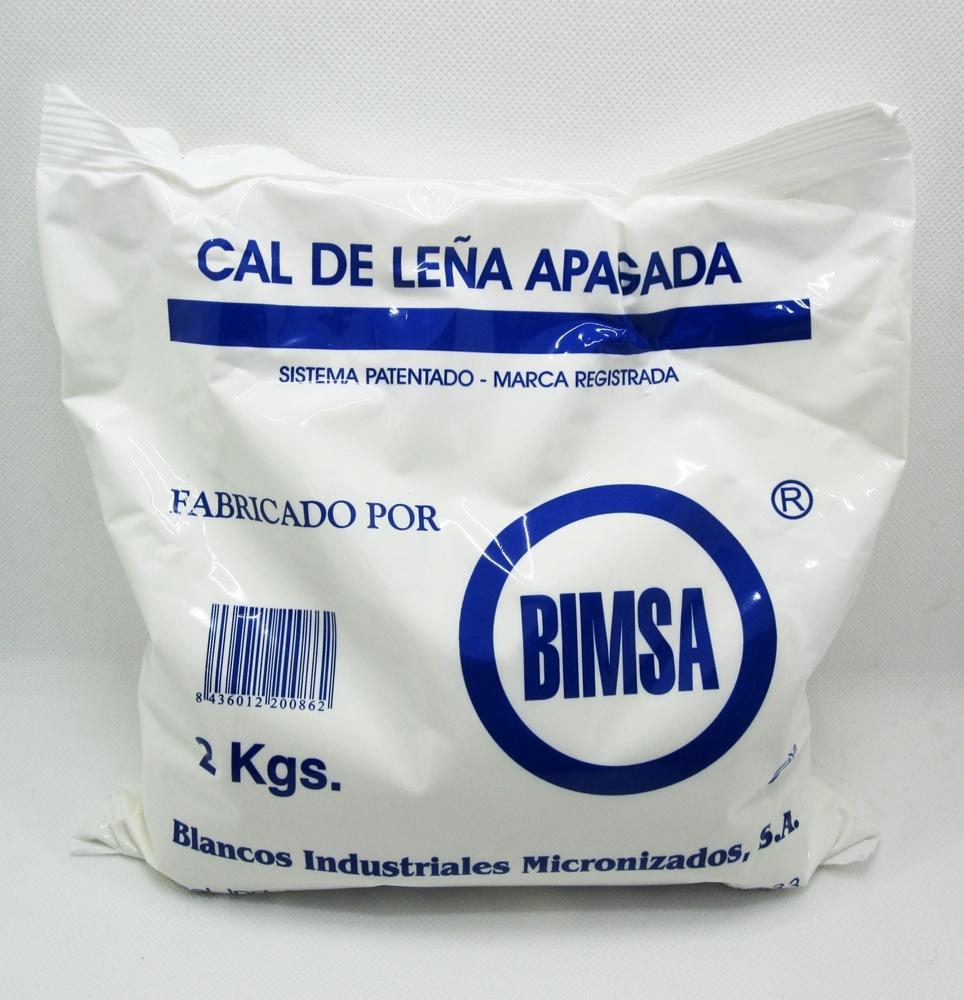 BIMSA CAL DE LEÑA APAGADA 2 KG.