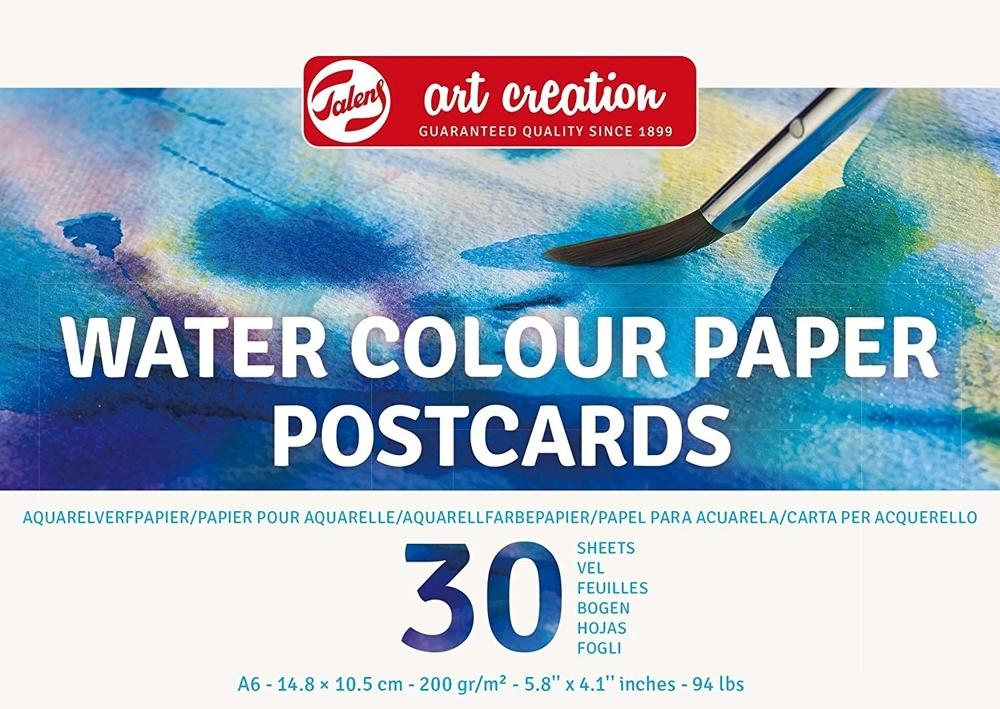 TALENS ART CREATION BLOC POSTAL ACUARELA 30H 200 GR. 14,8 X 10,5 CM