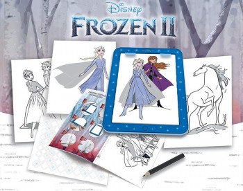 JUEGO MESA LUZ DISEÑO FROZEN 2