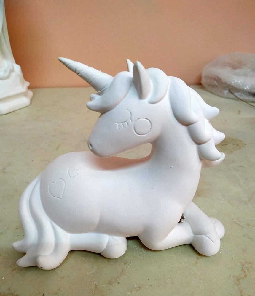 UNICORNIO CORAZÓN 14x17 CM REF.1809