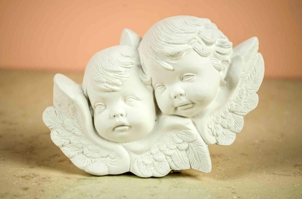 CARITAS ÁNGEL DOBLE PEQUEÑAS REF. 3003