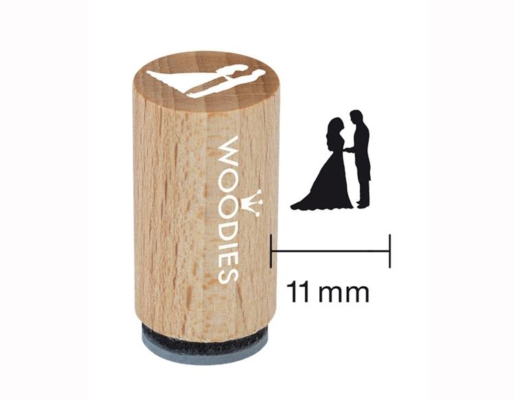 SELLO MINI MADERA Y CAUCHO 15X11 MM (VARIOS MODELOS)