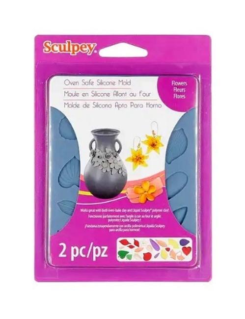 SCULPEY MOLDES DE SILICONA APTOS PARA HORNO (VARIOS MODELOS)