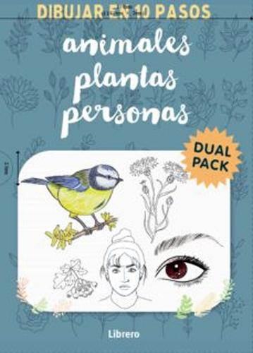 PACK APRENDE A DIBUJAR EN 10 PASOS PERSONAS Y ANIMALES