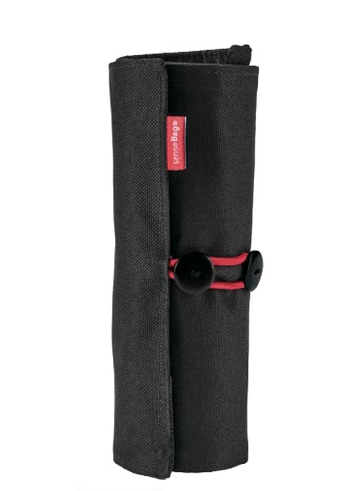 ESTUCHE TELA ENROLLABLE 20X37,5CM NEGRO SENSEBAG