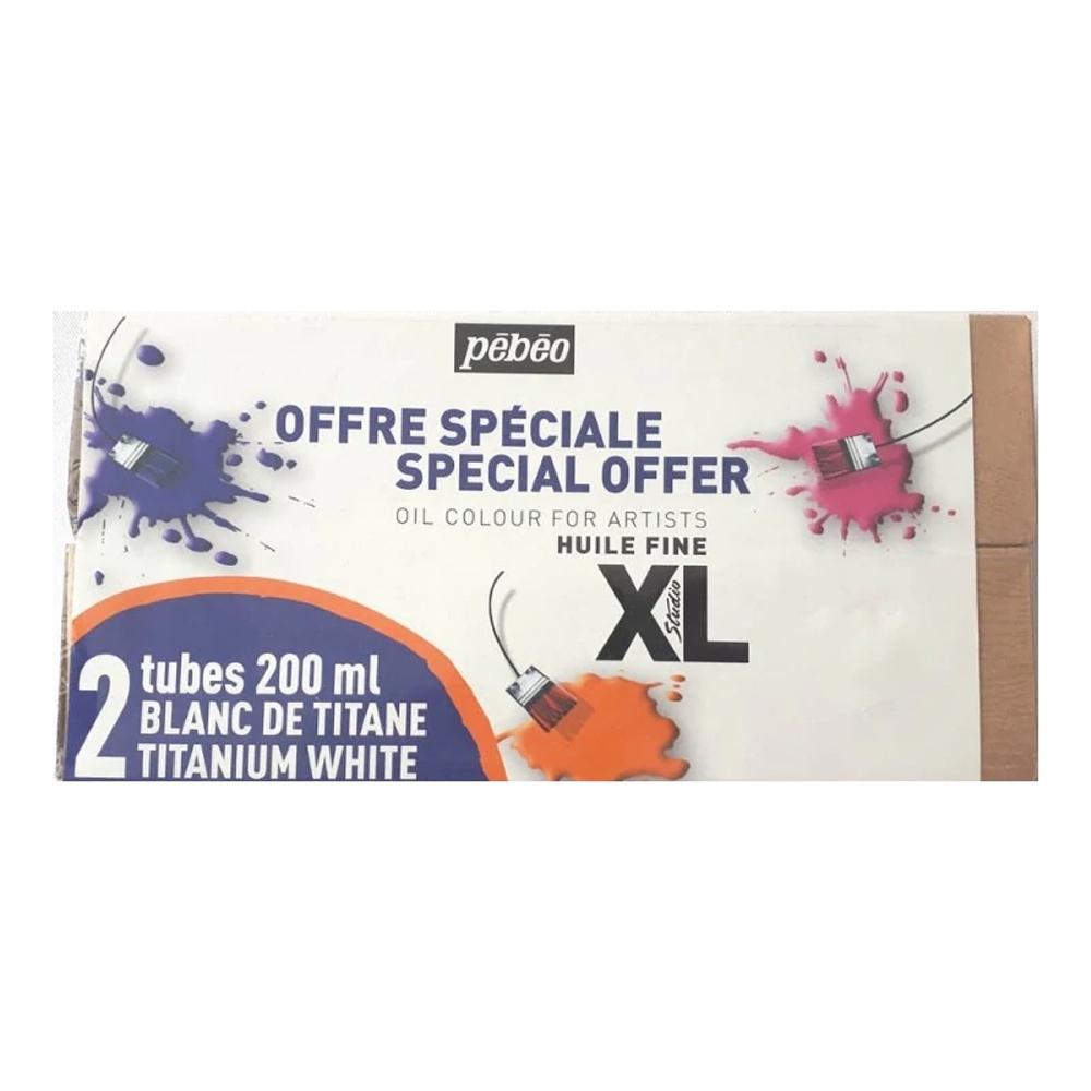 PEBEO DUO 2X200 OLEO XL BLANCO