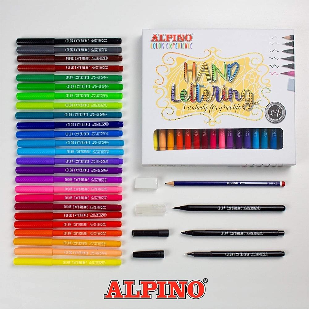 SET DE DIBUJO ALPINO COLOR EXPERIENCE LETTERING