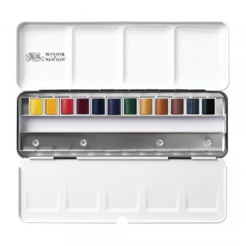 W&N PROFESIONAL WATER COLOUR 12 PASTILLAS