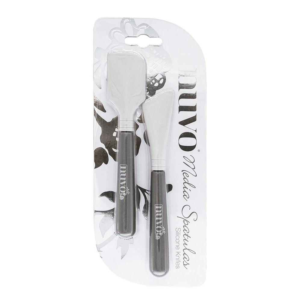 NUVO ESPATULA SILICONA PACK 2 UND MIX MEDIA