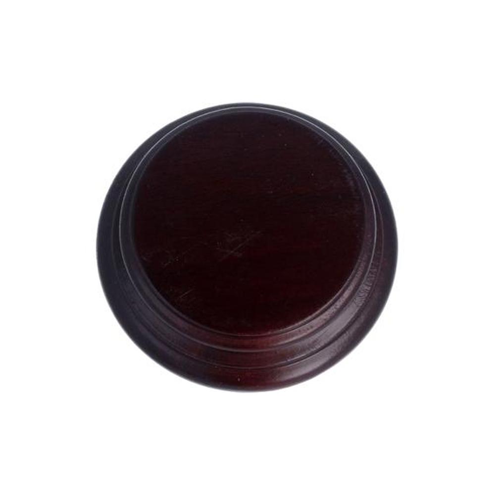PEANA HAYA CAOBA MADERA REDONDA INF.8CM SUP.6CM