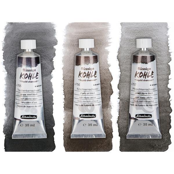 SCHMINCKE CARBON LIQUIDO 3 TONOS 5ML