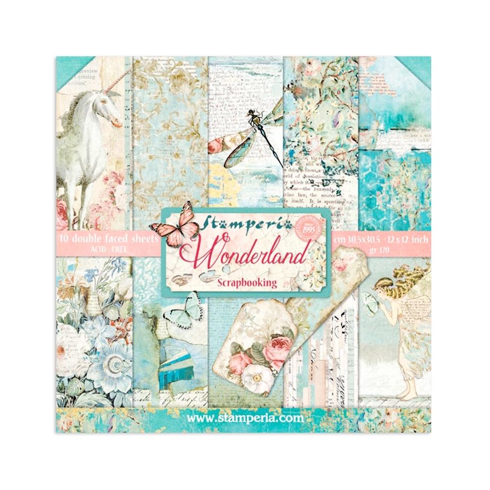 STAMPERIA COLECCIÓN SCRAP 30,5X30,5 WONDERLAND