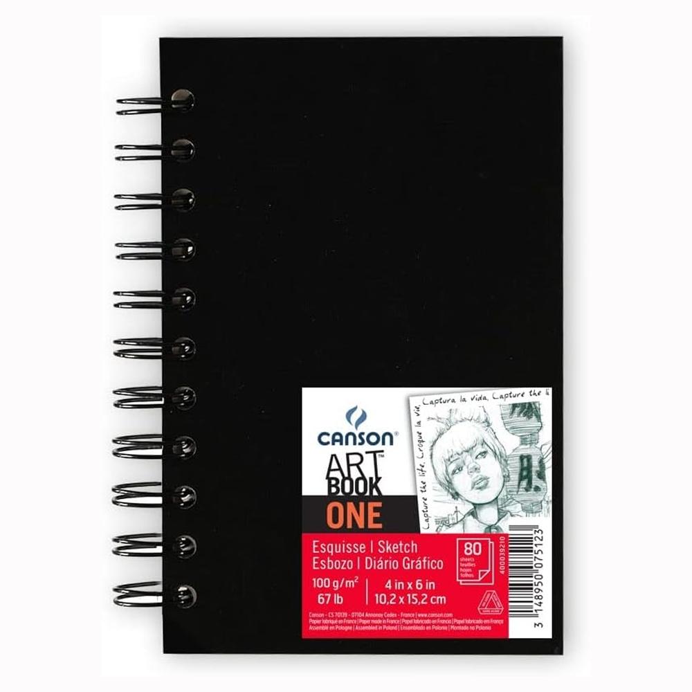 BLOC CANSON ART BOOK 100G 80H A6