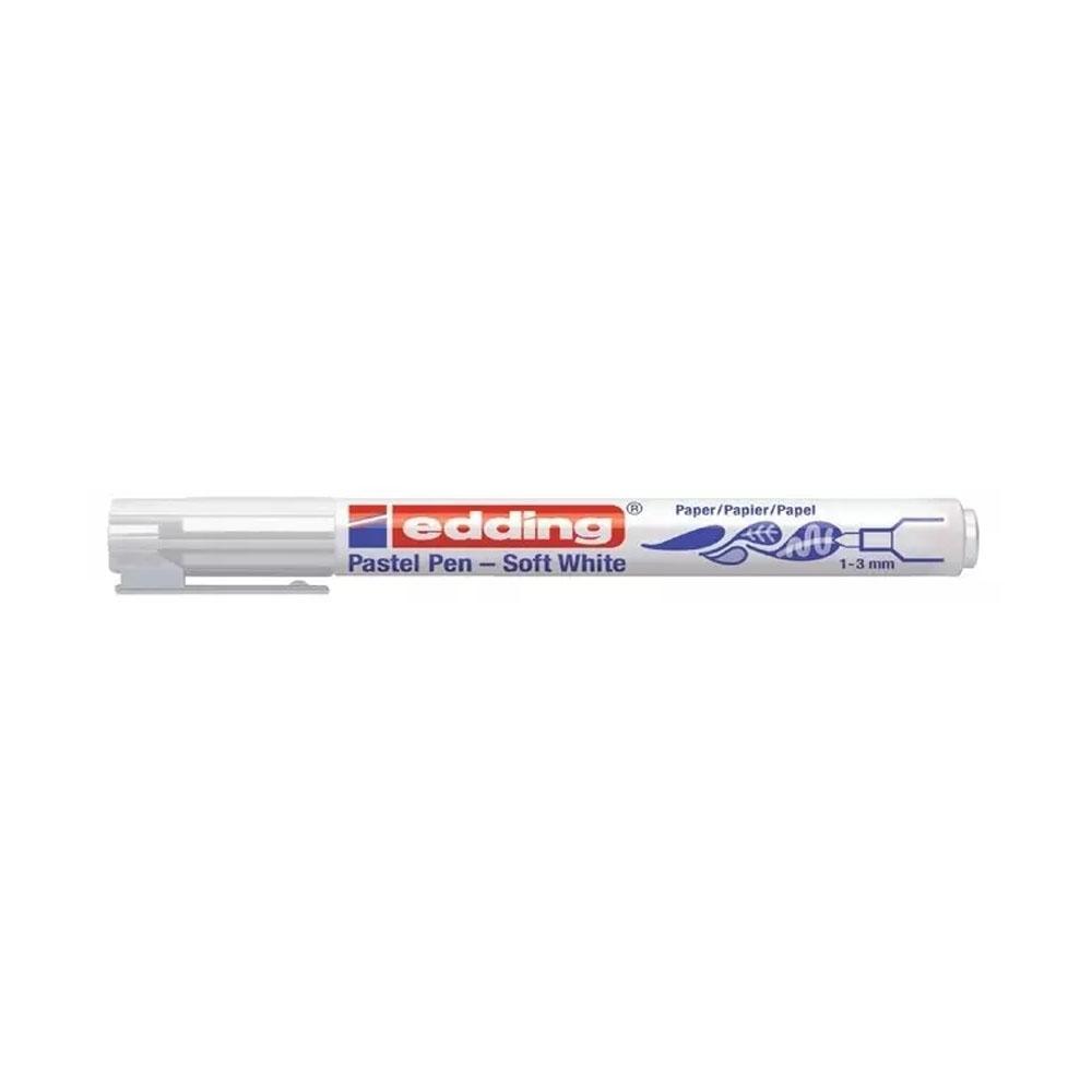 EDDING 1500 PASTEL PEN SOFT WHITE 1-3MM