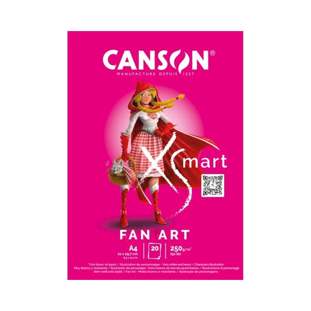 CANSON CANXSMART 20F A4 250G FAN ART