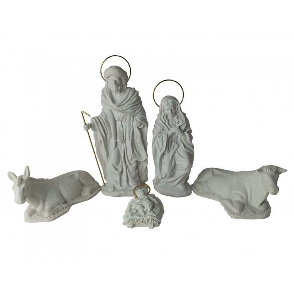 NACIMIENTO HEBREO 5 PZS 26 CM POLI - RES H-1641