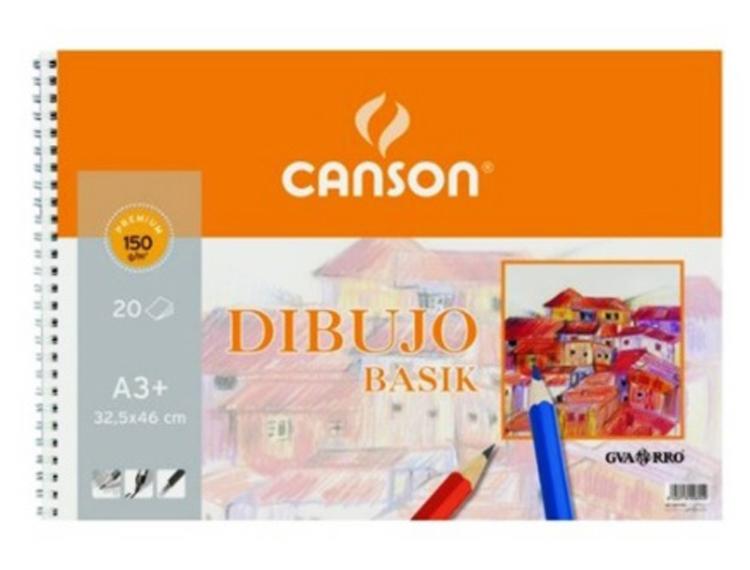 CANSON BASIK DIBUJO 150G A3+ 20H