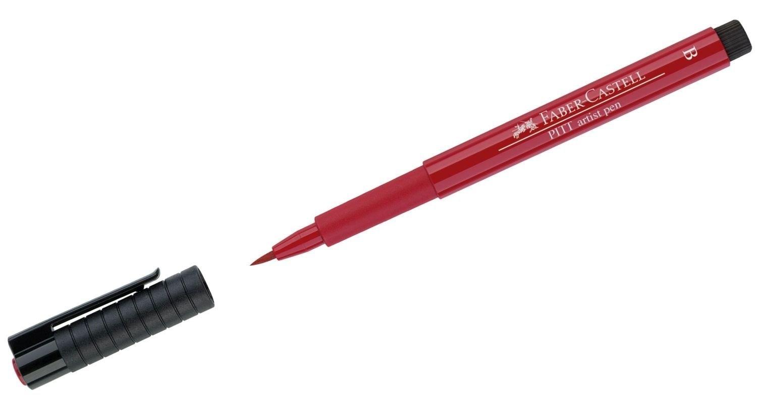 Rotulador Pitt Artist Pen Brush, rojo escarlata claro