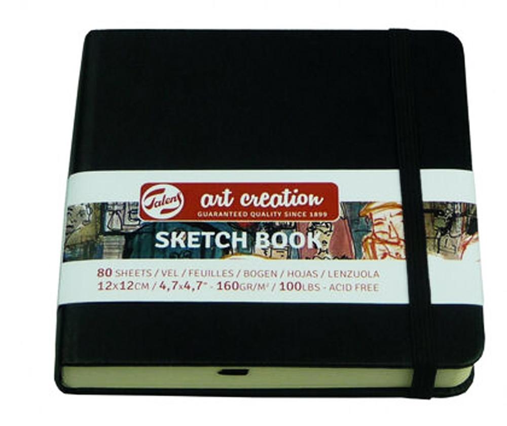 Cuaderno Sketchbook Art Creation 12x12 140gr Boceto 80 Hojas