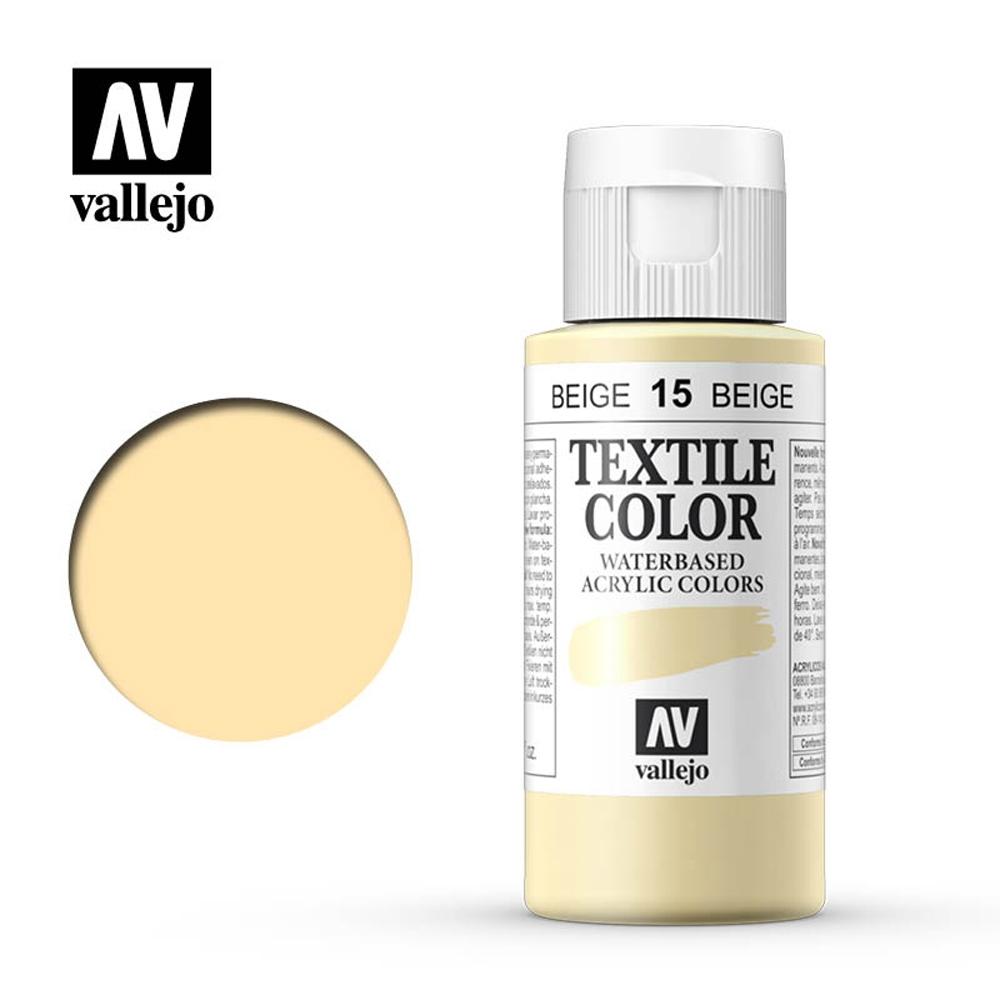 Textil Color 15 Beige 60 ml