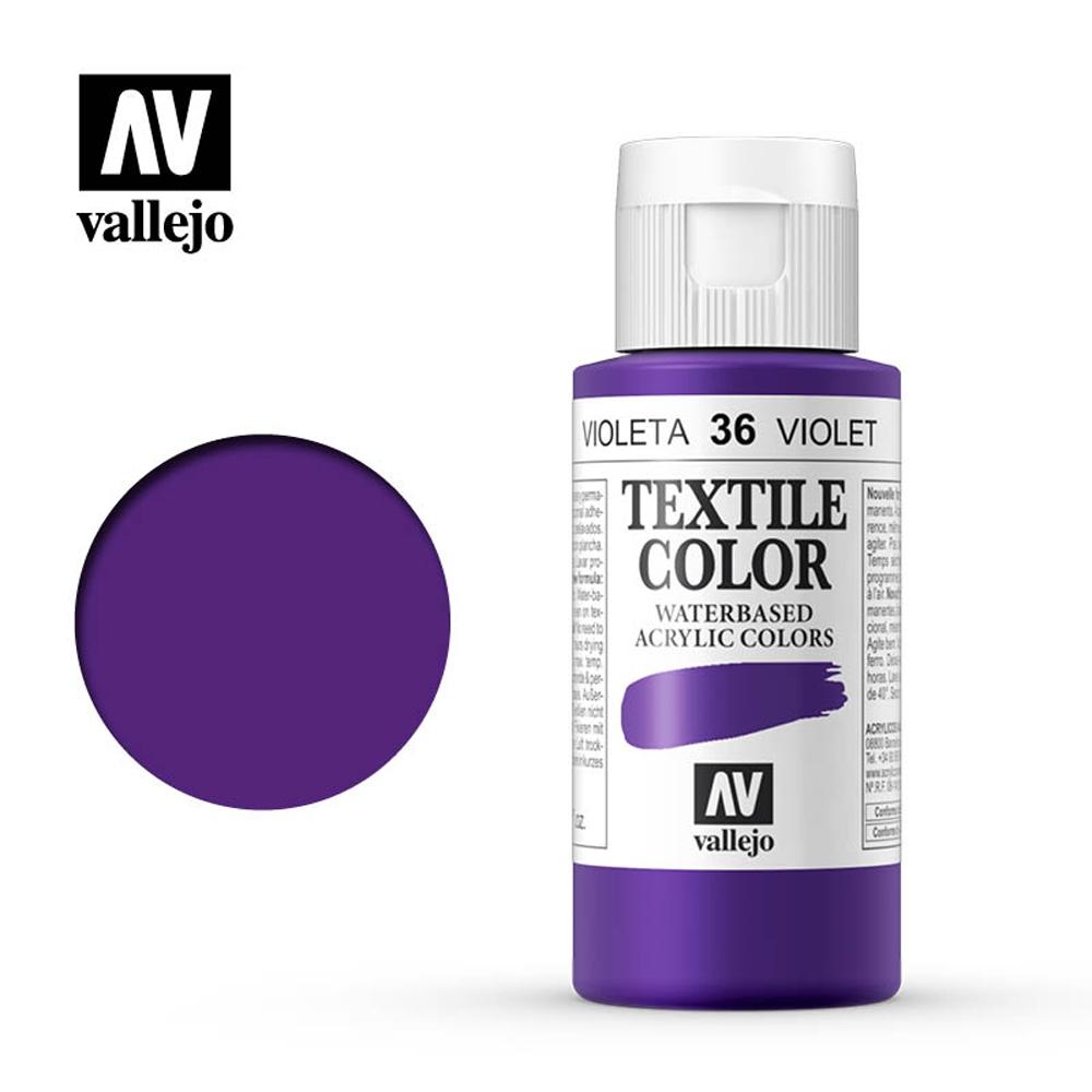Textil Color 36 Violeta de Parma 60 ml.