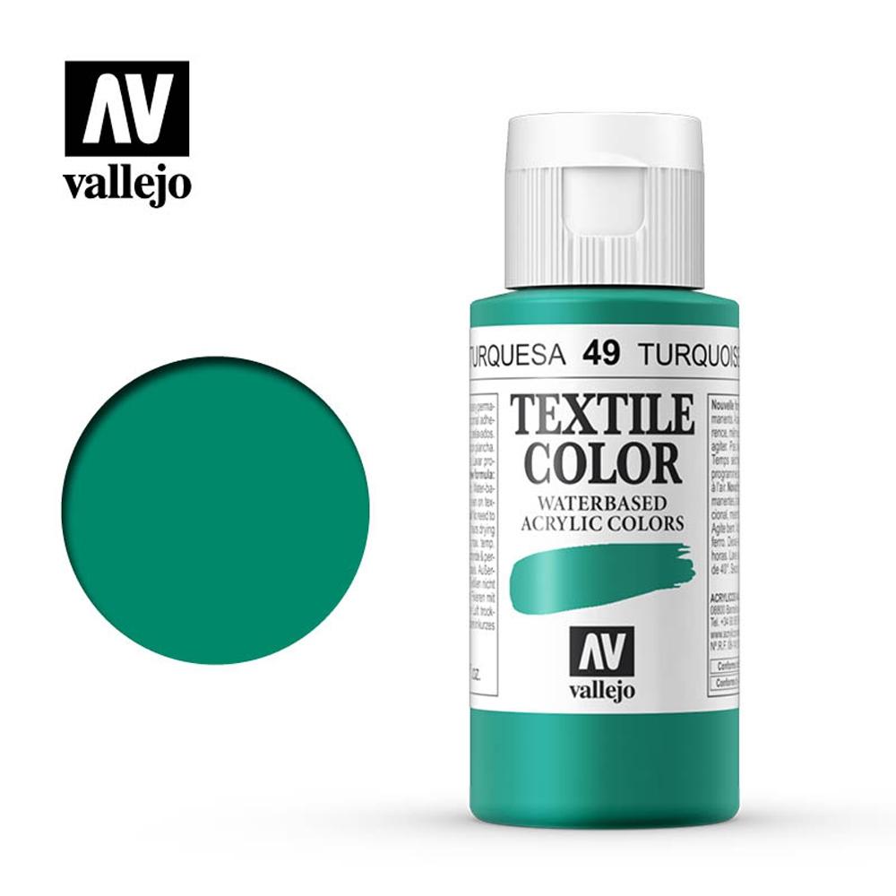 Textil Color 49 Turquesa 60 ml.
