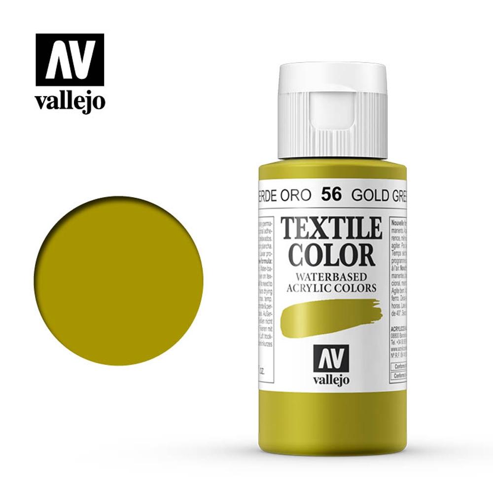 Textil Color 56 Verde Oro 60 ml.