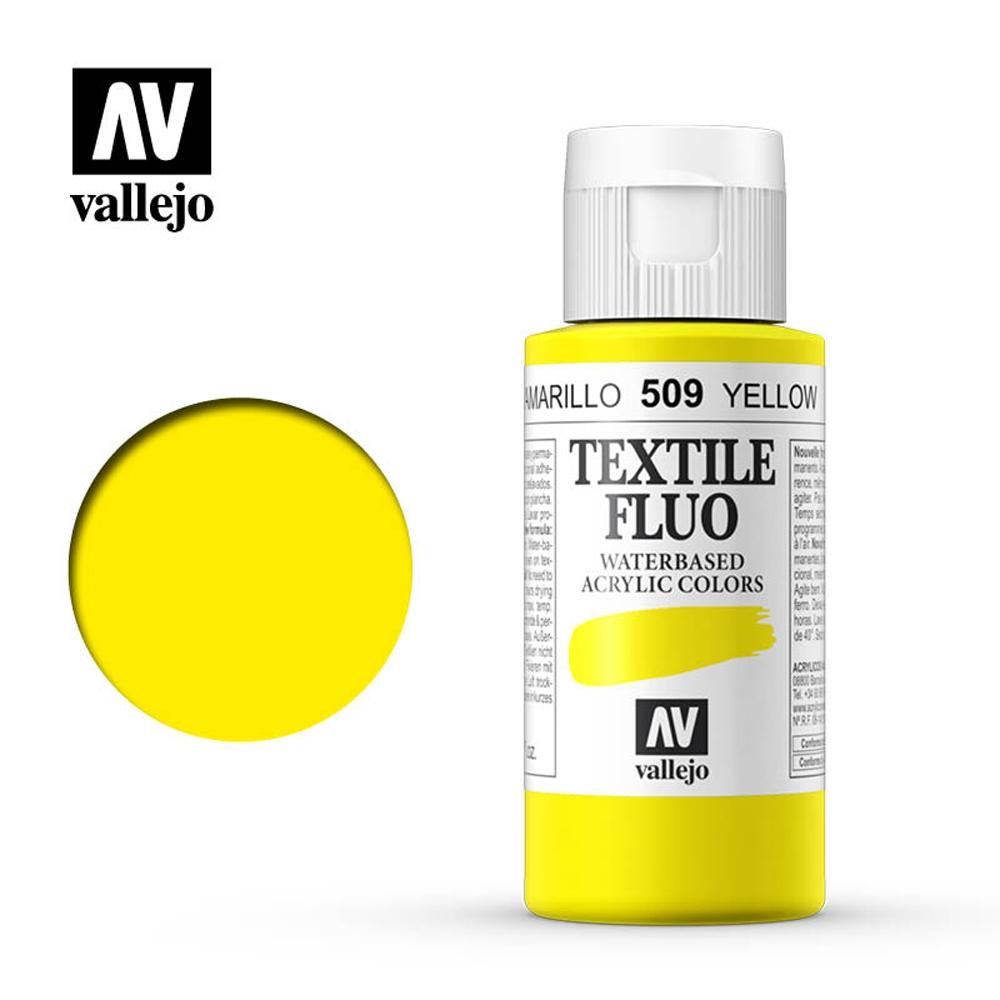 Textil Color 509 Amarillo Fluo 60 ml.