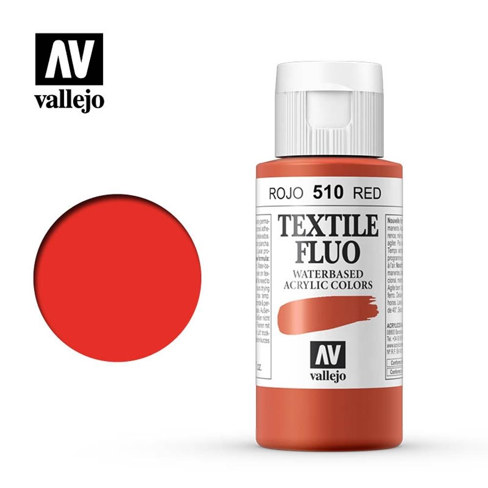 Textil Color 510 Rojo Fluo 60 ml.