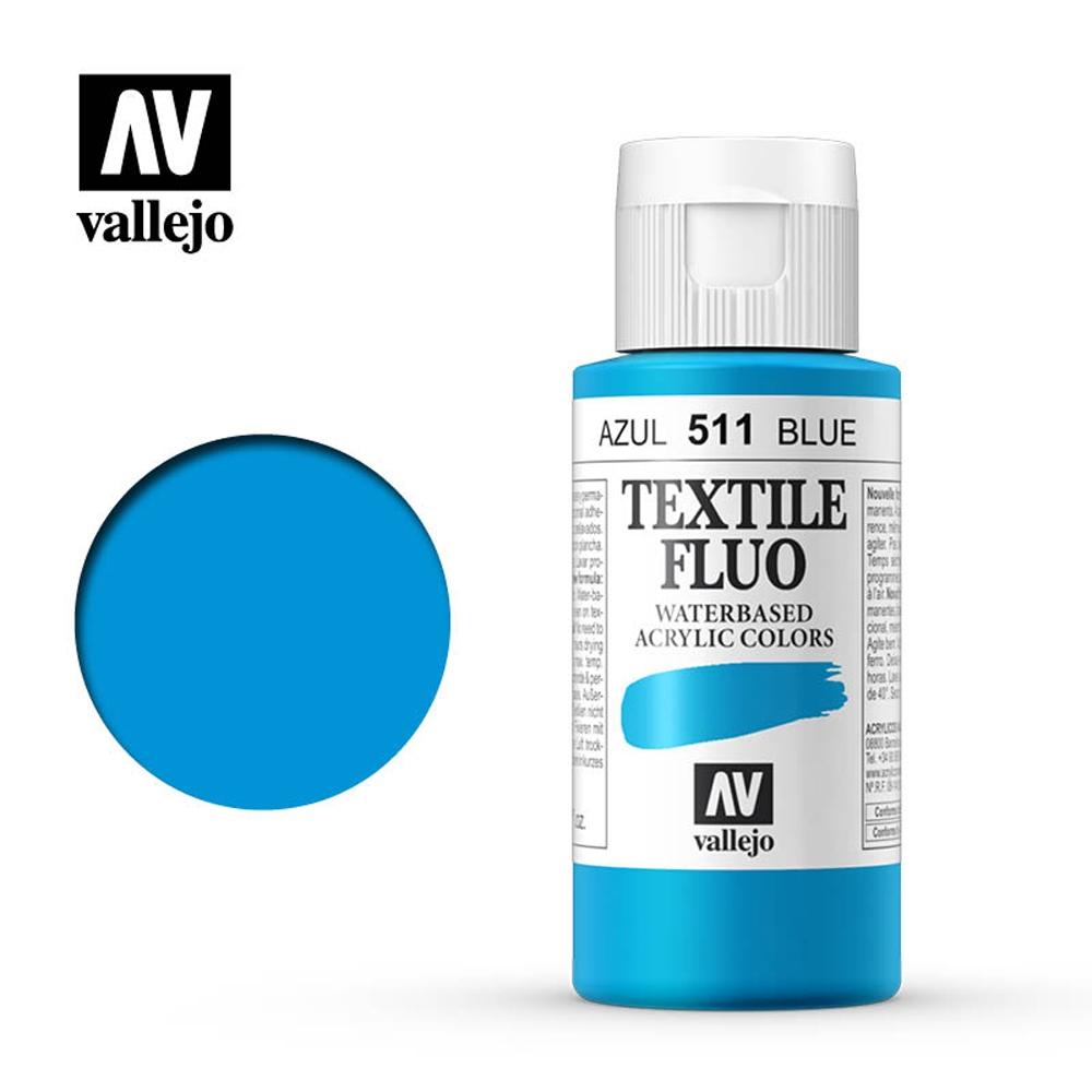 Textil Color 511 Azul Fluo 60 ml.